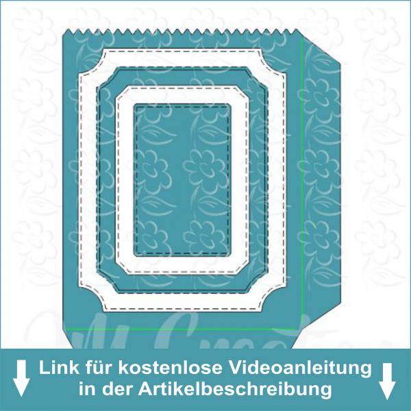 Stanzschablone - Minitüte